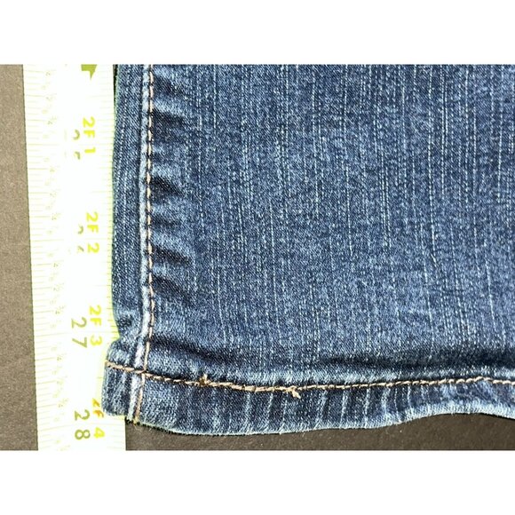 2 Pair Levi's Jeans Sz 16 Short Perfectly Slimming 512 & Relaxed Boot Cut 505 - Picture 10 of 11